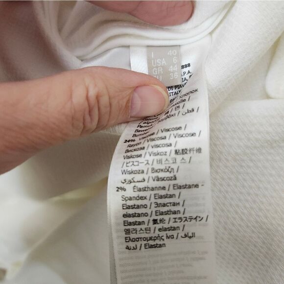 Stefanel‎ women's sleeveless button cardigan size 6 - Picture 8 of 11